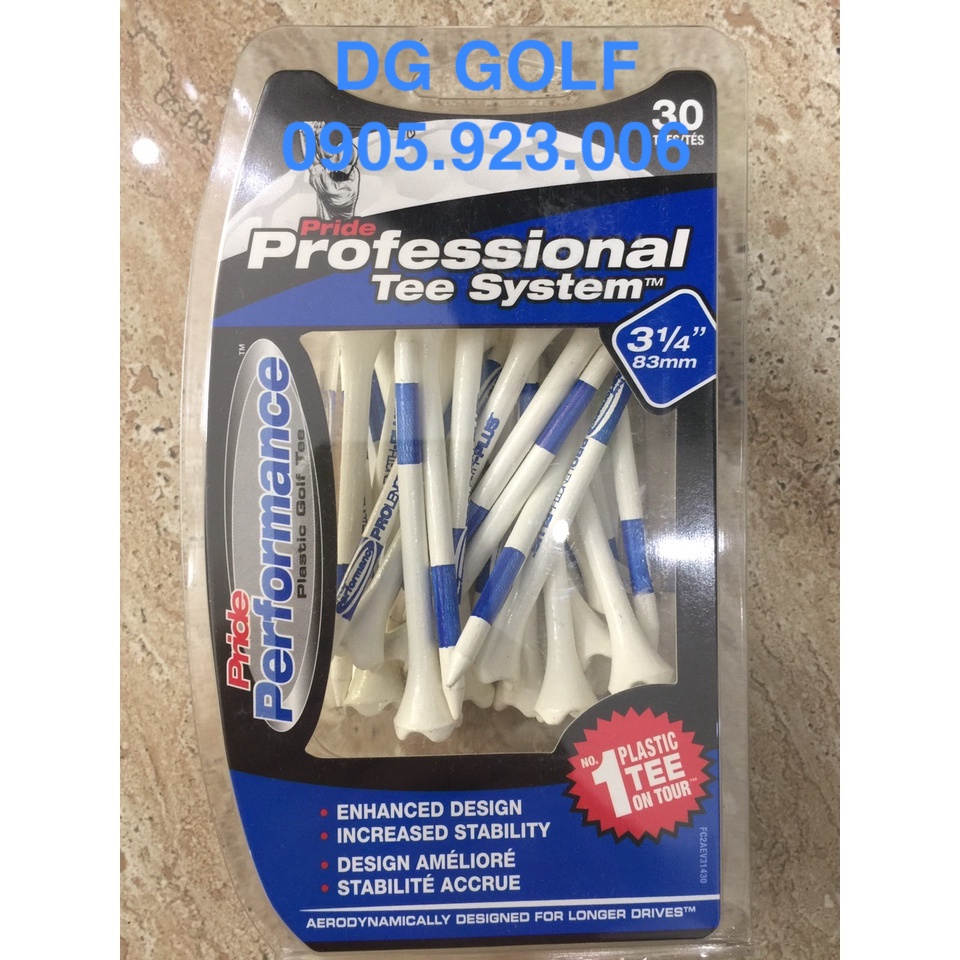 Tee golf  Tee Pride Professional System  - 1 1.2 38 mm 2 3/4 - 3 1/4