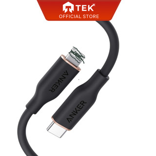 Cáp type c to ligthning anker powerline ii dài 0.9m - a8632