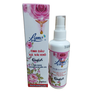 Chai xịt tinh dầu xả vải khô LyMo 100ml