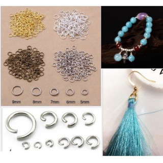 25gr khoen nối tròn đồng handmade (4mm/5mm/7mm)