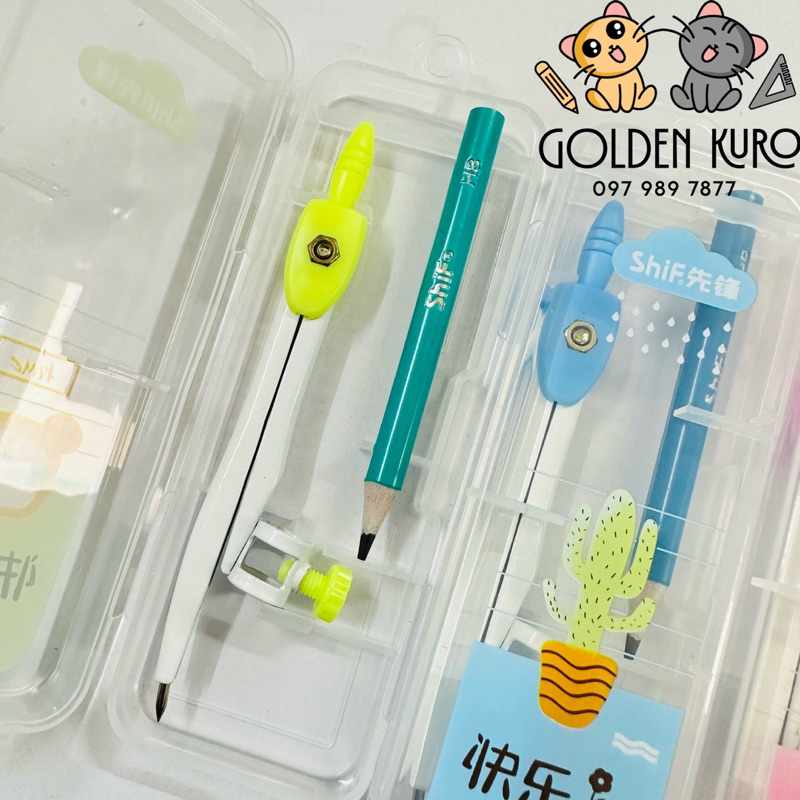 Compa kẹp chì - Compa chì chuốt