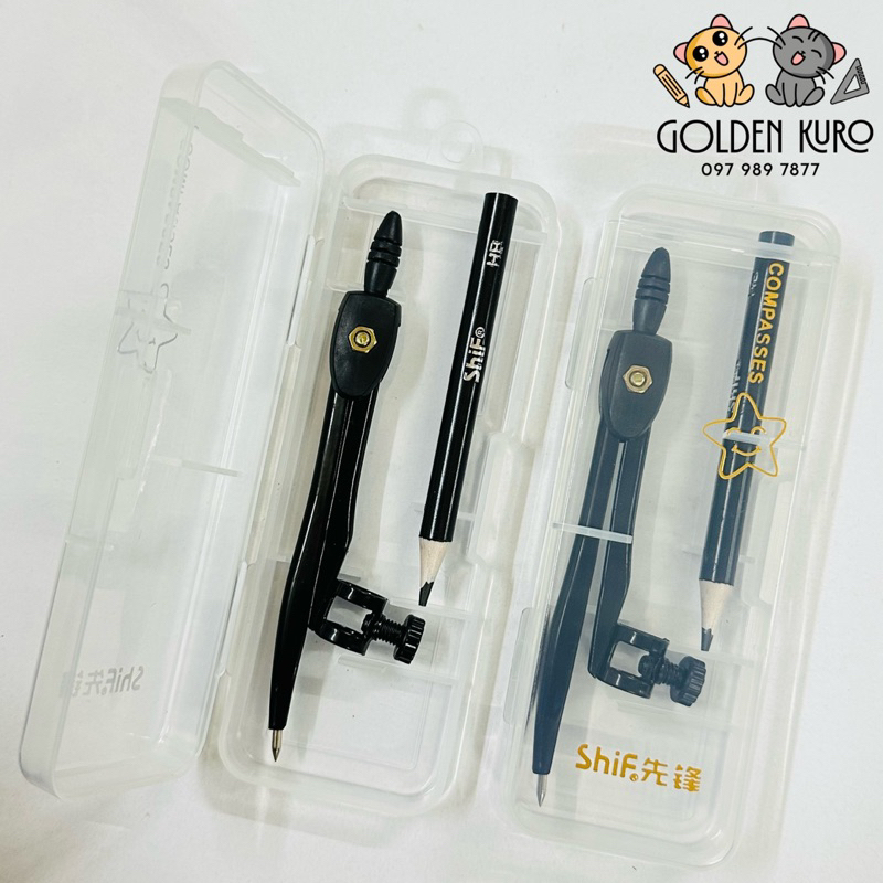 Compa kẹp chì - Compa chì chuốt