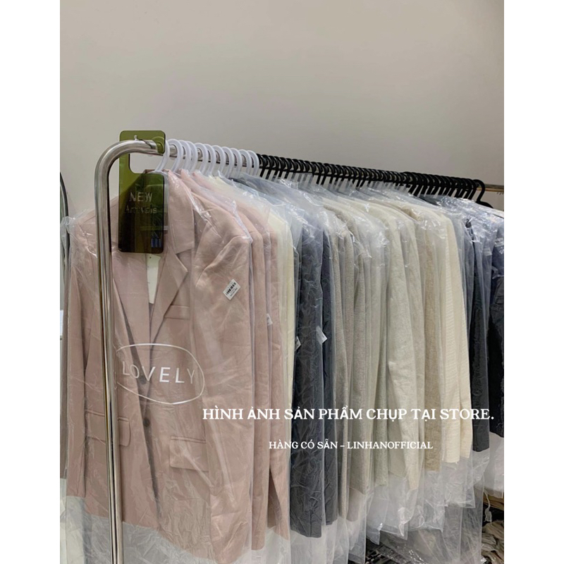 Áo Khoác Vest trơn túi Lovely // full pack 3692 🇰🇷