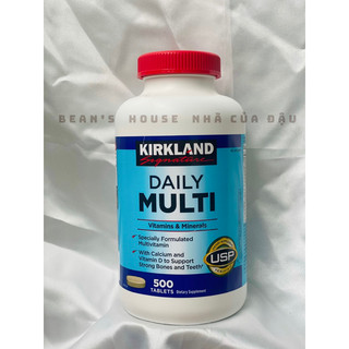 Viên Uống Kirkland Signature Vitamin Tổng Hợp Daily Multi 500 viên