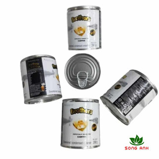 Sữa đặc có đường Brother Trung Nguyên, hộp 390gr có nắp giật tiện lợi