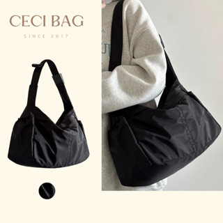  Túi tote túi vải dù túi xách nam nữ đeo chéo có khóa kéo 8523 