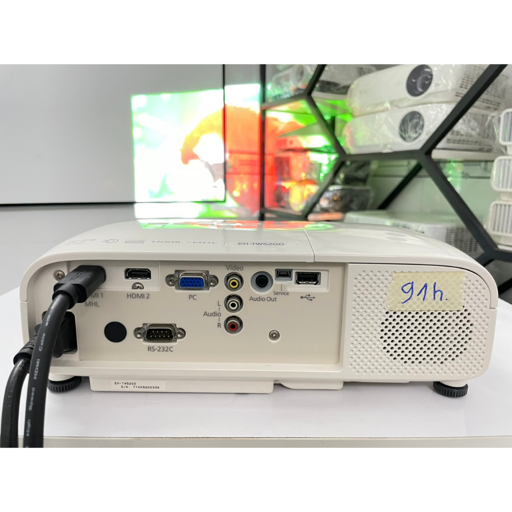 Máy Chiếu Epson EH-TW5200 Full HD 1080P Đã Qua Sử Dụng HÀNG CHÍNH HÃNG