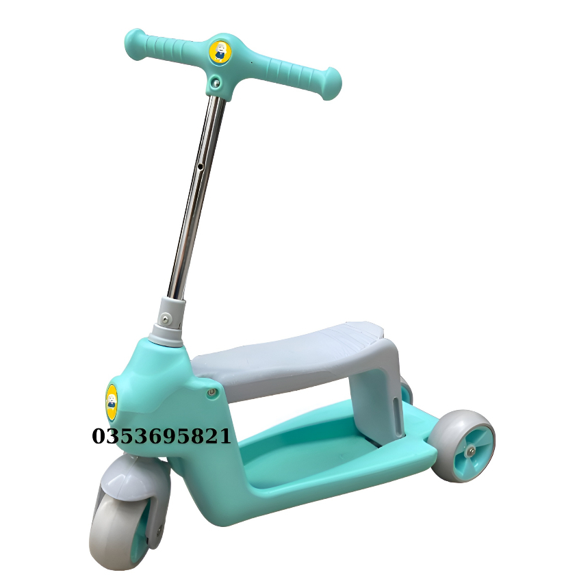 Xe Trượt Scooter Cho Bé Đa Năng 2 Trong 1 hàng khuyến mãi bobby