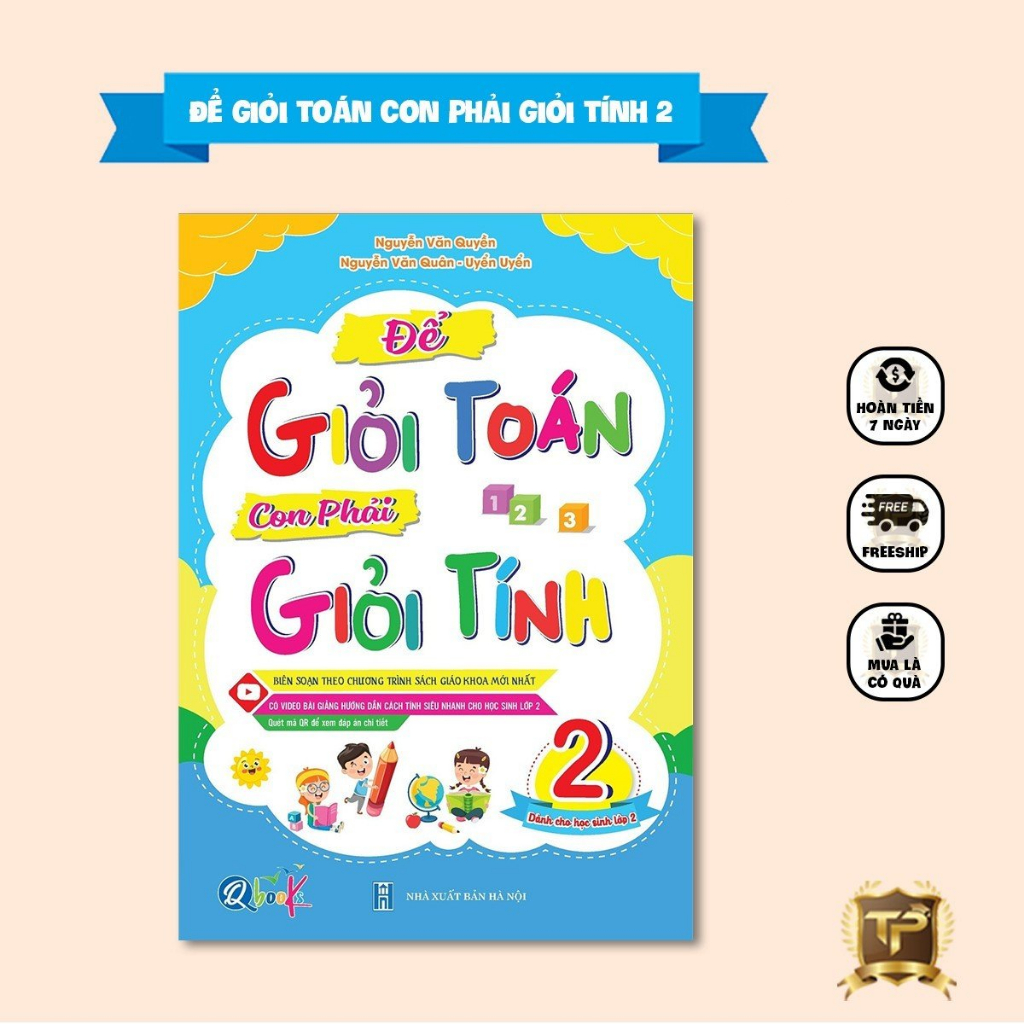 Sách - Để Giỏi Toán Con Phải Giỏi Tính 2 - Dành cho học sinh lớp 2 (1 cuốn)