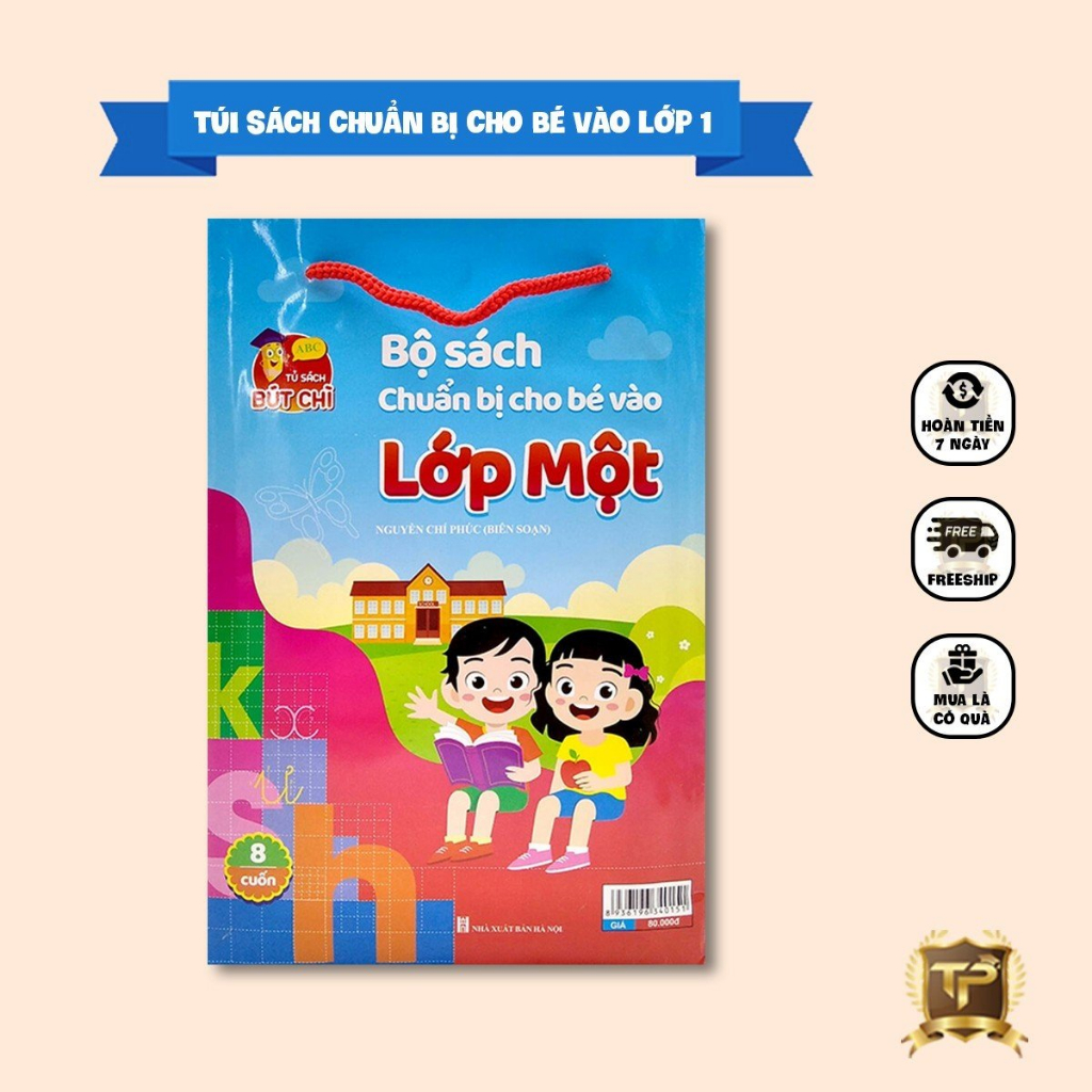 Sách - Chuẩn Bị Cho Bé Vào Lớp 1 (Bộ 8 Cuốn)