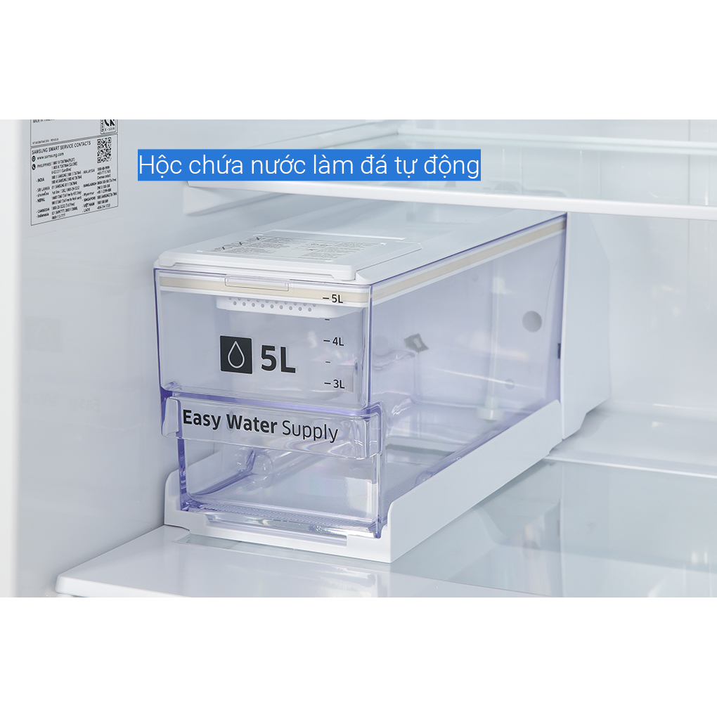 Tủ lạnh Samsung Inverter 382 lít Bespoke RT38CB6784C3SV