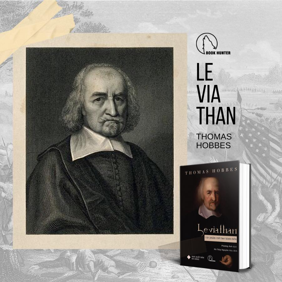 Sách - Leviathan – Tác phẩm triết học kinh điển của Thomas Hobbes – Book Hunter