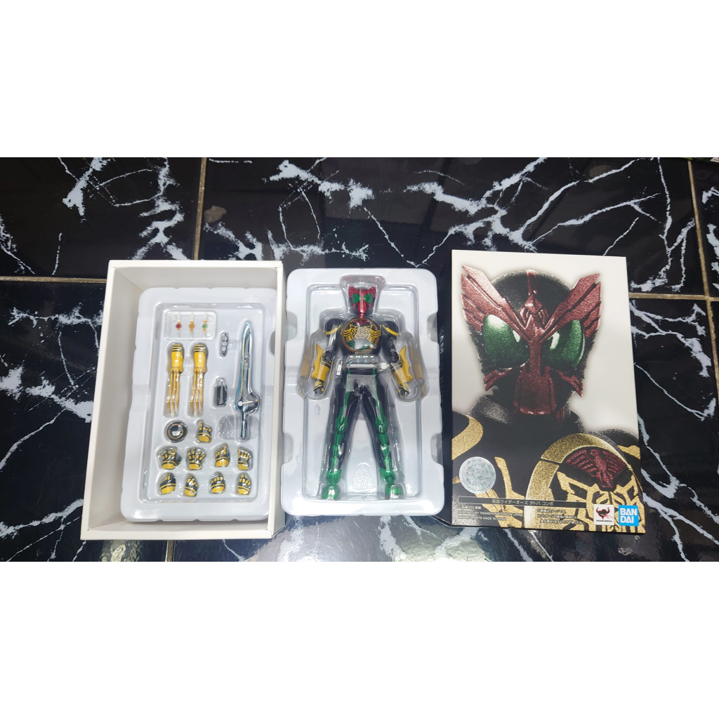 MÔ HÌNH NHÂN VẬT SHF  KAMEN RIDER OOO TATOBA COMBO 2ND