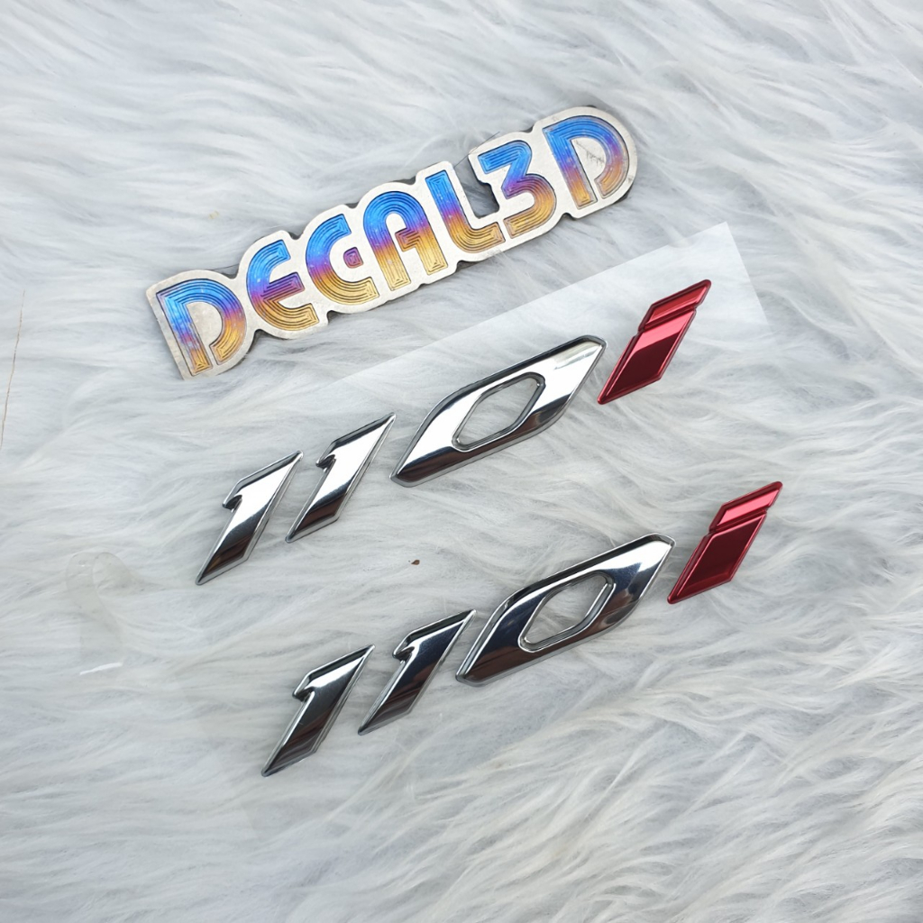 TEM SỐ 110i HÀNG ZIN CAO CẤP SẮC NÉT CHO XE MÁY