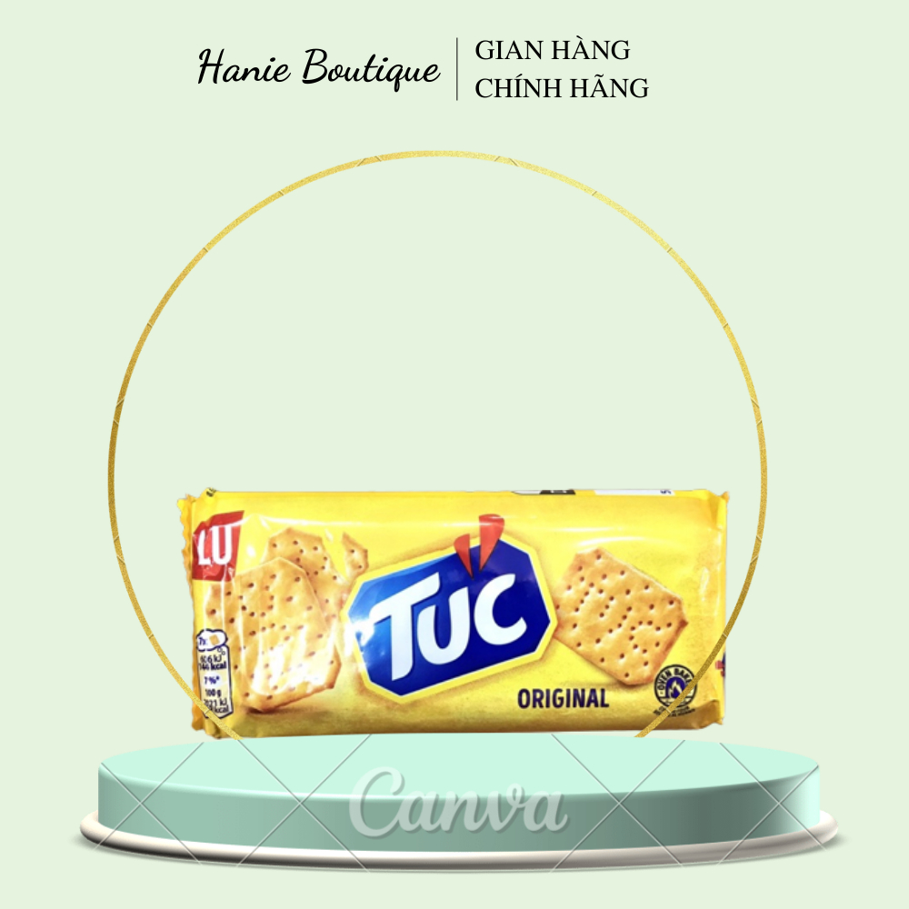 - BÁNH QUY GIÒN LẠC ORIGINAL & BACON HIỆU LU TUC (100G) - Thương hiệu nổi tiếng