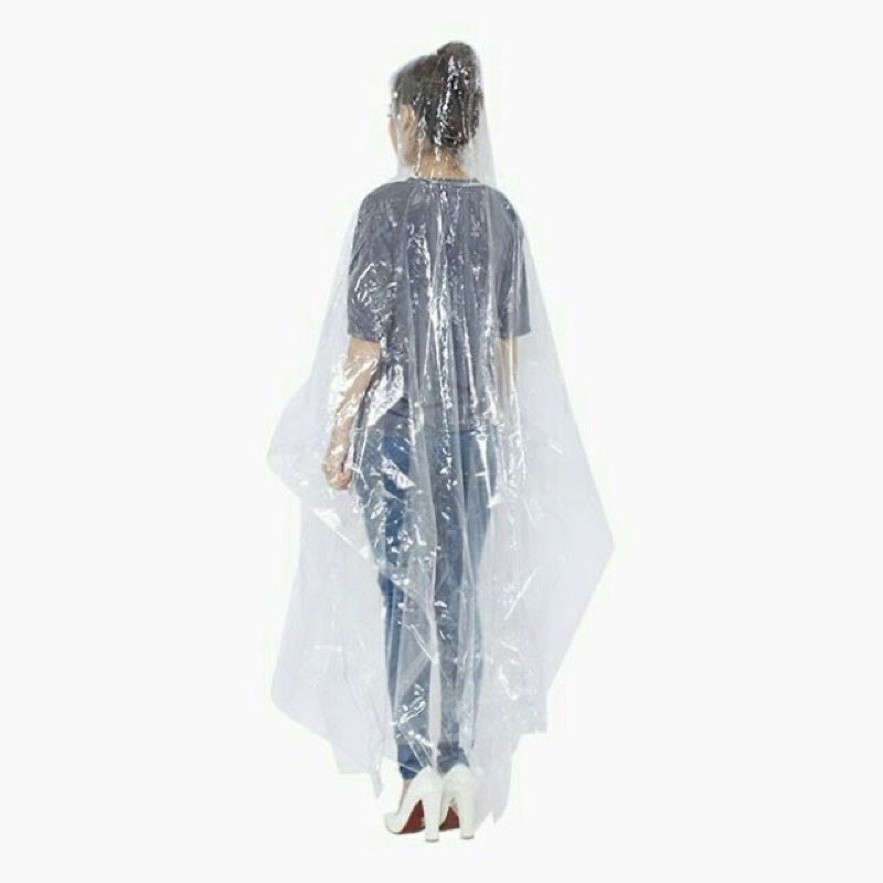 Áo mưa cánh dơi trong suốt