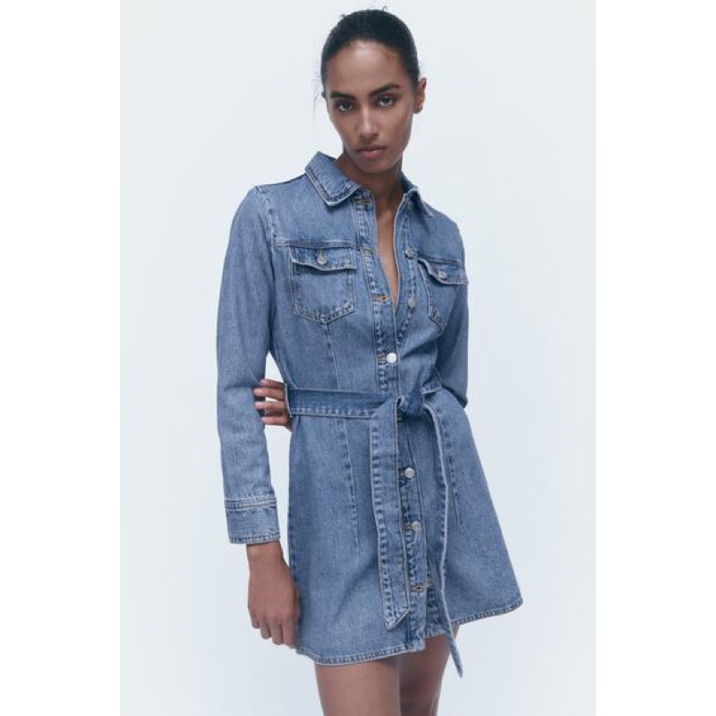 Váy zara jeans auth