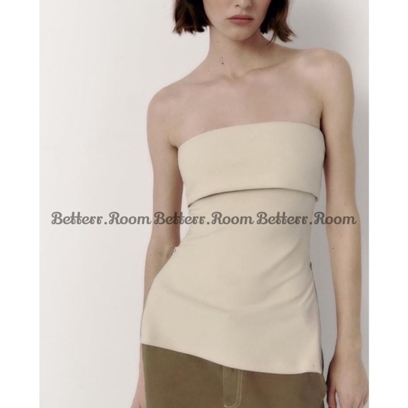 ÁO CÚP NGỰC ZARA HÀNG XUẤT GIỐNG AUTH 100% 𝗕𝗬 𝗕𝗘𝗧𝗧𝗘𝗥𝗥.𝗥𝗢𝗢𝗠