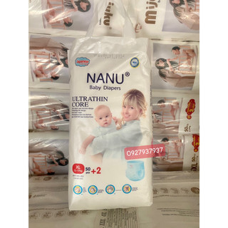 Tã bỉm quần nanu size 100 miếng m/l/xl/ xxl/xxxl