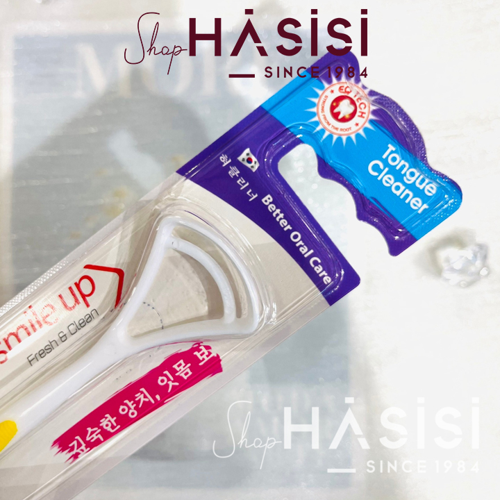 Cạo Lưỡi Nhựa EQ TECH - Better Oral Care Tongue Cleaner