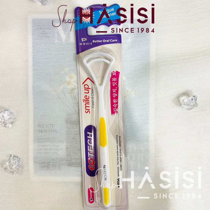 Cạo Lưỡi Nhựa EQ TECH - Better Oral Care Tongue Cleaner