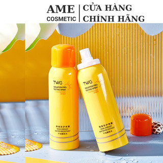 Xịt chống nắng nâng tone mịn da t.w.g 150ml ame cosmetic