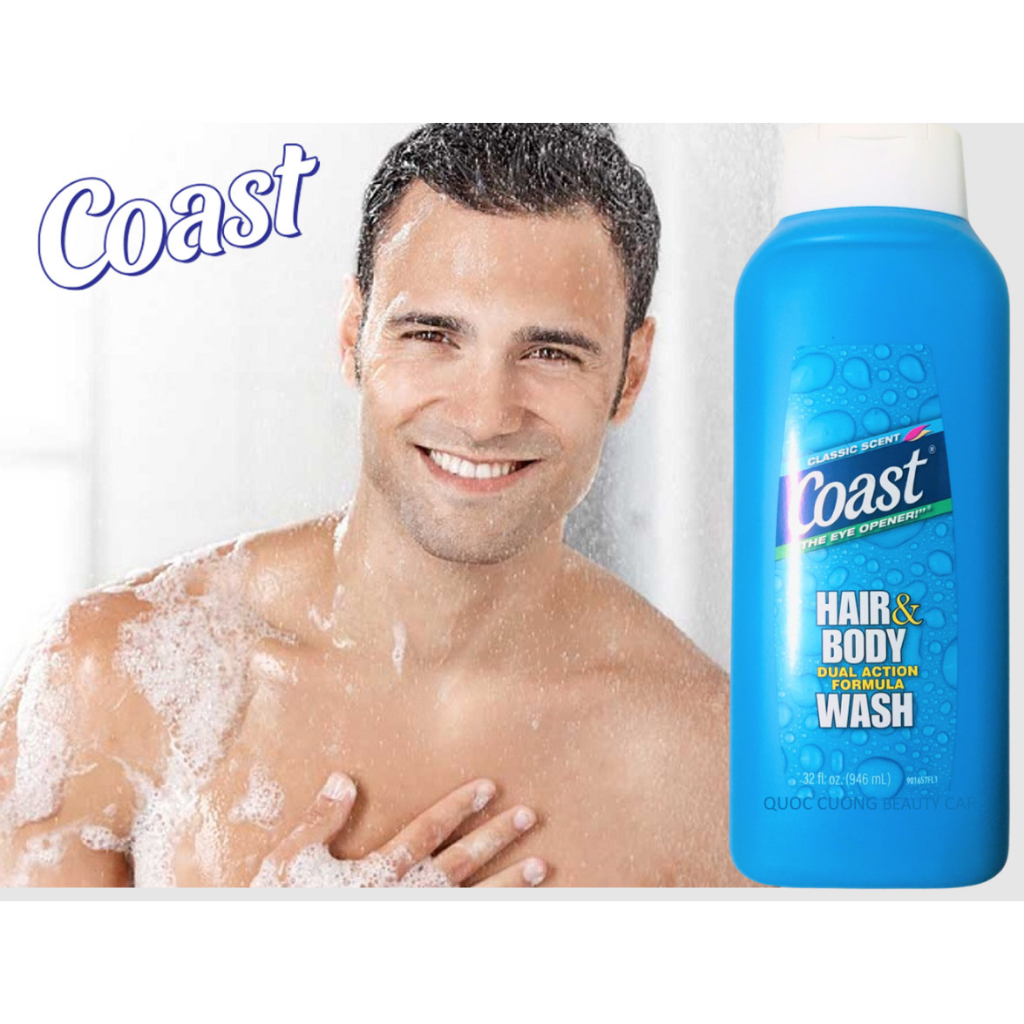 SỮA TẮM GỘI NAM COAST CLASSIC SCENT