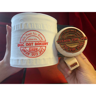 Mộc chữ CHAY đánh dấu bánh dành cho bánh Bao bánh Pía