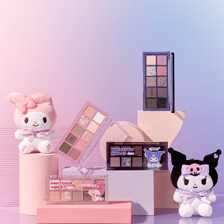 Bộ Sưu Tập Phiên Bản Giới Hạn Romand My Melody Kuromi Makeup 15g