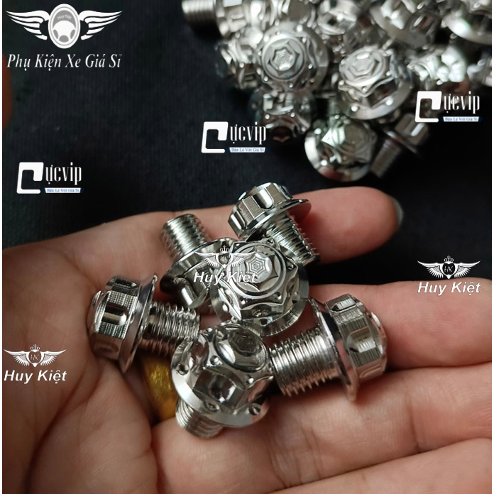 Ốc Salaya M3 Inox 304 Gắn Chân Kính, Chân Gương Wa, Dr, Cub, Fu, AB, Vario, PCX, Vi, SH, SH Mod, Lead, Sonic, Win MS6263