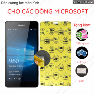 Dán cường lực màn hình các dòng Microsoft Lumia 540, Microsoft Lumia 640 , Lumia 950,.. nano dẻo siêu mỏng trong
