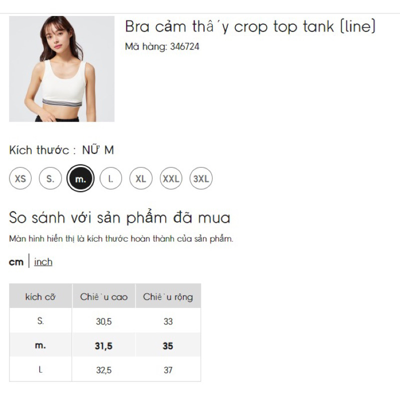 Bra Gu Nhật vợt dư
