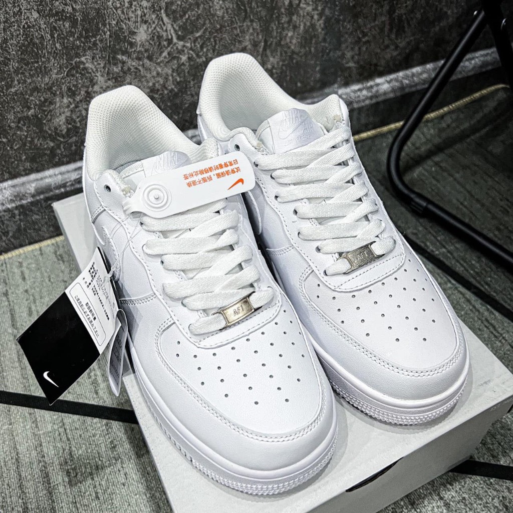 Giày _Nike Air Force 1 All White, giày Af1 full trắng bản S.Cấp trung full phụ kiện | BigBuy360 - bigbuy360.vn