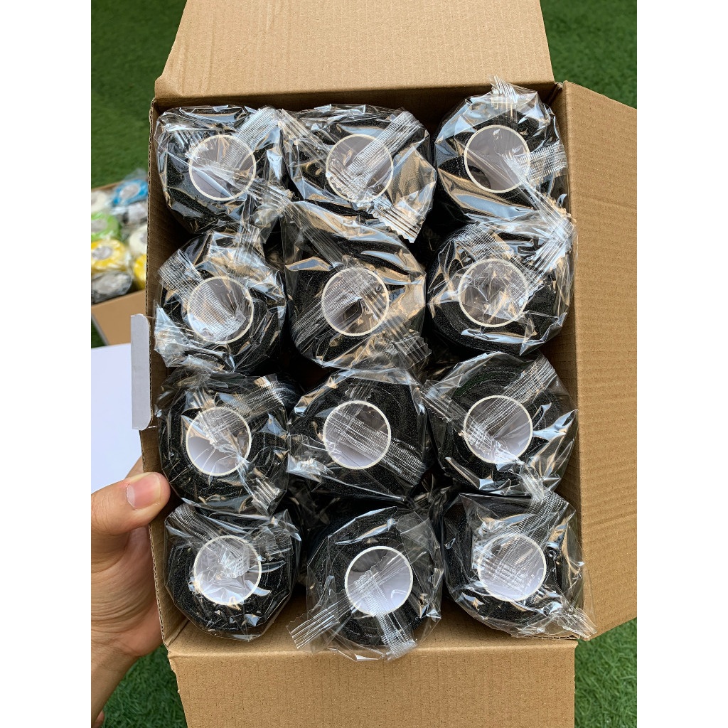 Combo 12 24 48 cuộn băng cao su non quấn cổ chân chơi bóng đá by AQ SPORT kèm nhiều quà tặng hấp dẫn