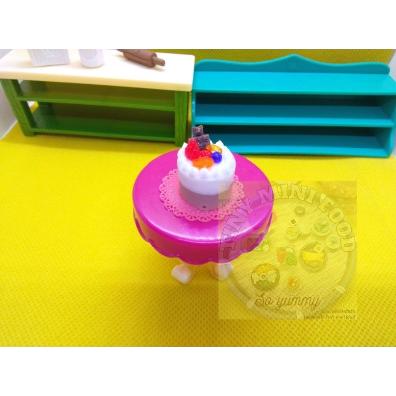 Mô hình bánh kem trang trí dollhouse