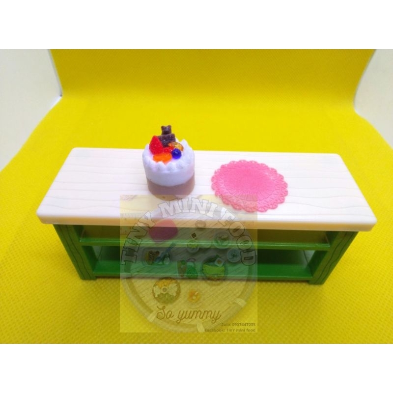 Mô hình bánh kem trang trí dollhouse