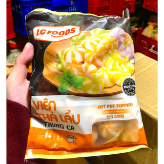 VIÊN THẢ LẨU TRỨNG CÁ (CAM) LACUSIANA 500GR