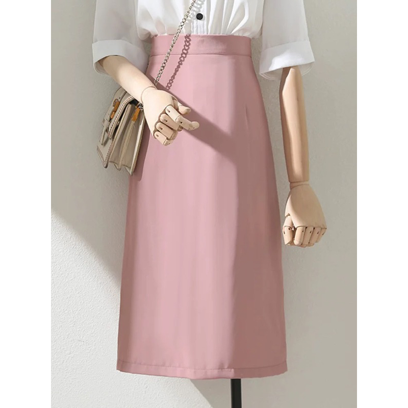 Chân váy chữ A dài 65cm 2 lớp váy công sở đẹp M78