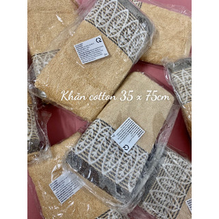 Khăn tắm cotton mịn 35cm x 75cm