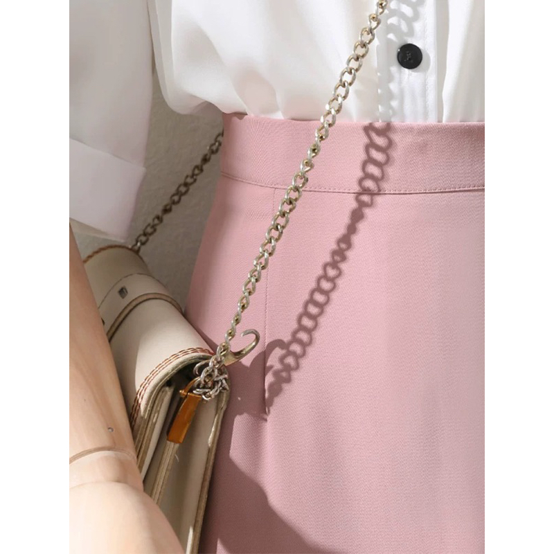 Chân váy chữ A dài 65cm 2 lớp váy công sở đẹp M78