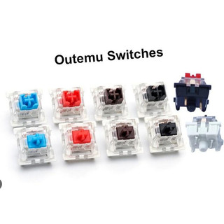Switch Outemu Crystal / Blue Cho Bàn Phím Cơ