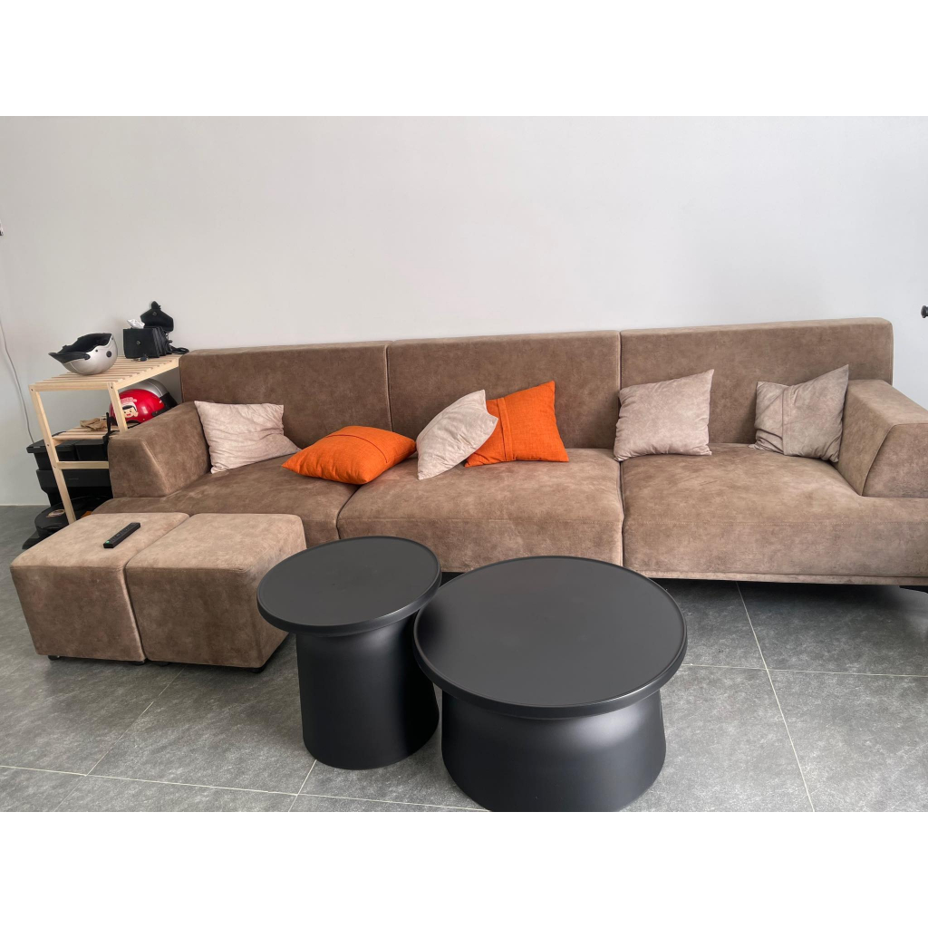 Bàn tròn decor phòng trà nhựa PP nhập khẩu