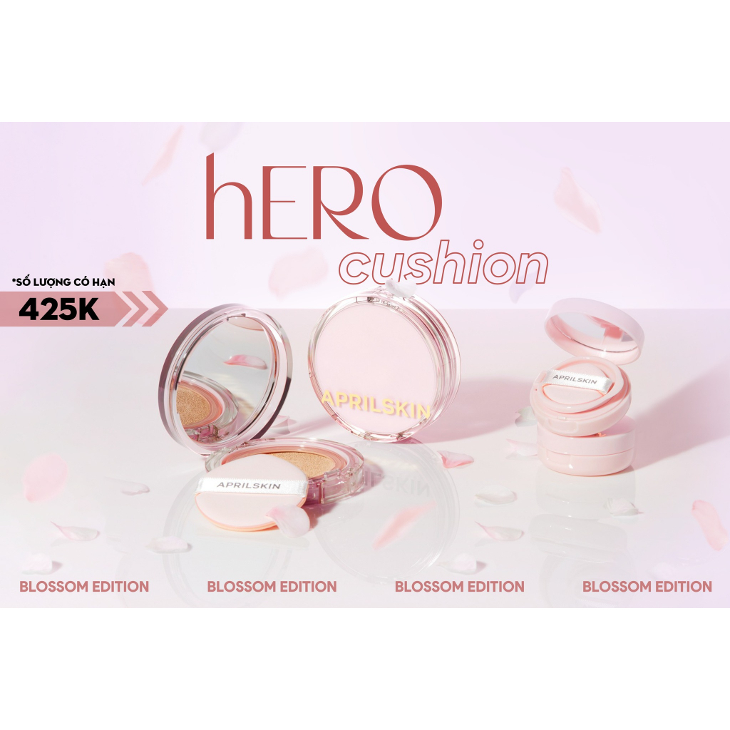 Set Phấn nước APRILSKIN Hero Blossom Mini Cushion Limited Edition