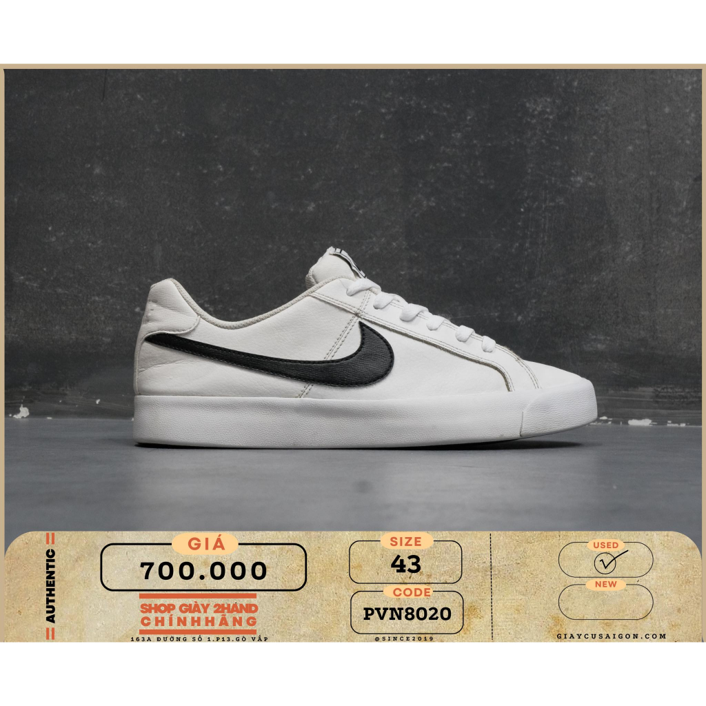 Giày 2hand NIKE Court Royal  8020