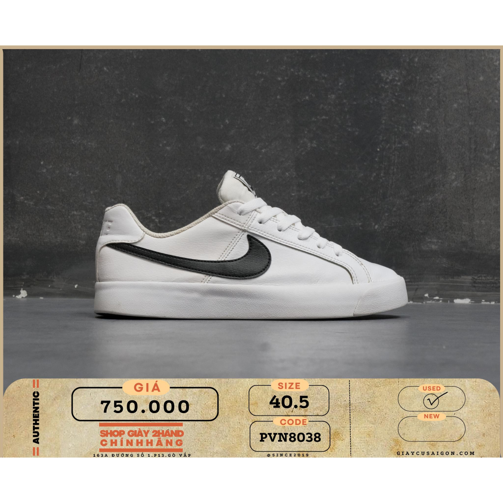 Giày 2hand NIKE Court Royal 8038