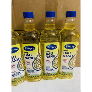 Dầu Đậu Nành Simply 1L - Dầu Cái Lân 1L
