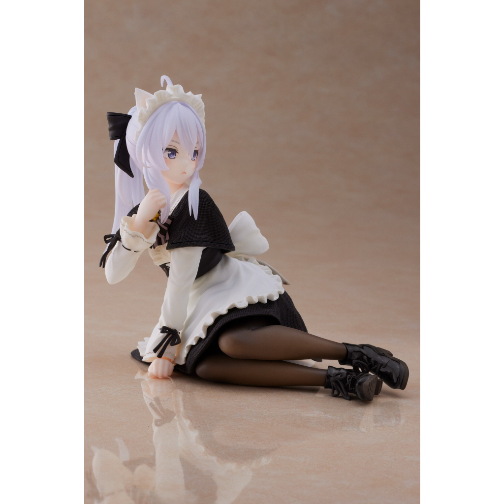 Majo no Tabitabi - Elaina - Desktop Cute - Nekomimi Maid ver.  Mô hình figure chính hãng