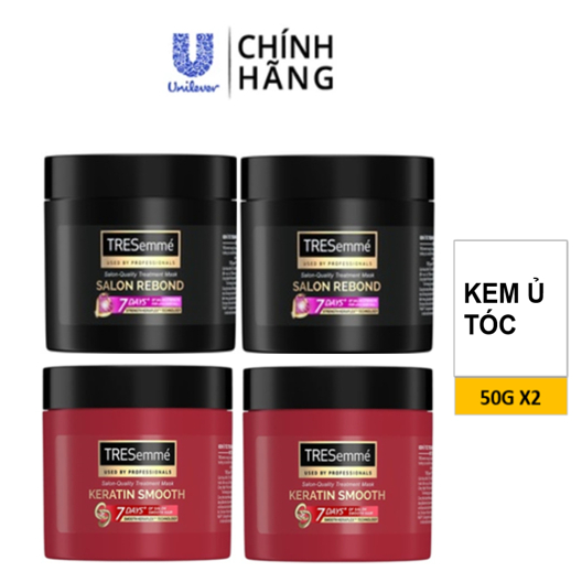 [HB Gift-BW] Combo 2 Kem ủ Tresemme 50g/hũ (mẫu ngẫu nhiên)