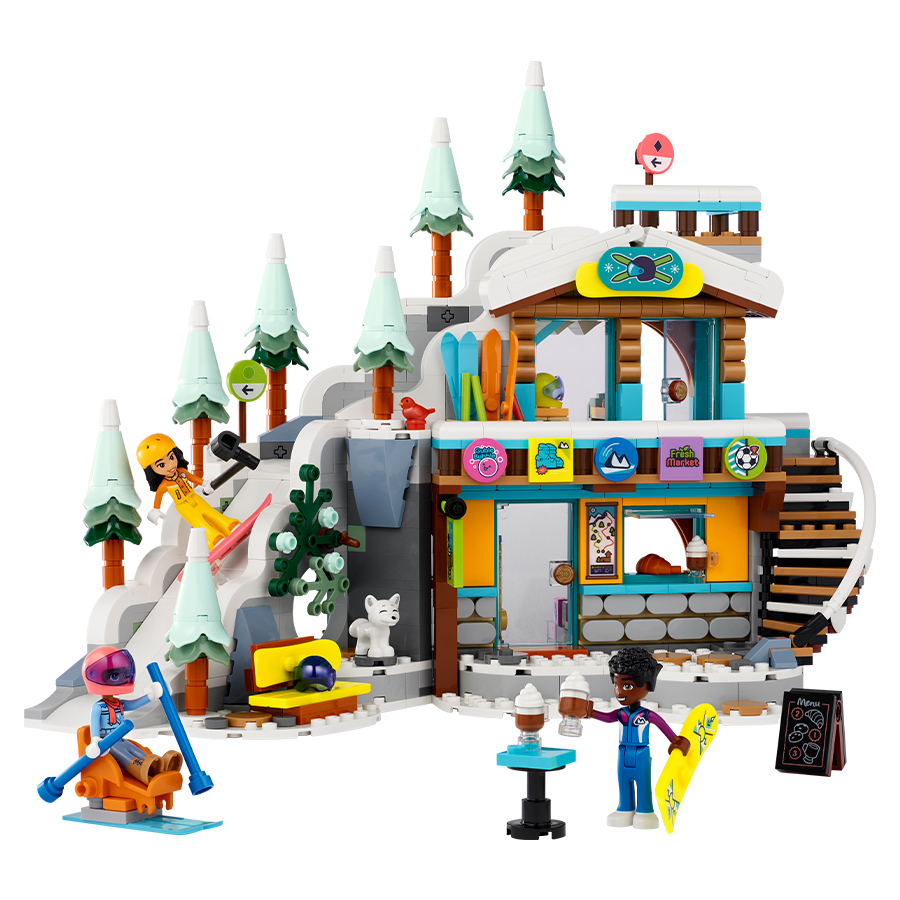 Đồ Chơi Lắp Ráp Tiệm Cà Phê Và Khu Trượt Tuyết LEGO FRIENDS 41756