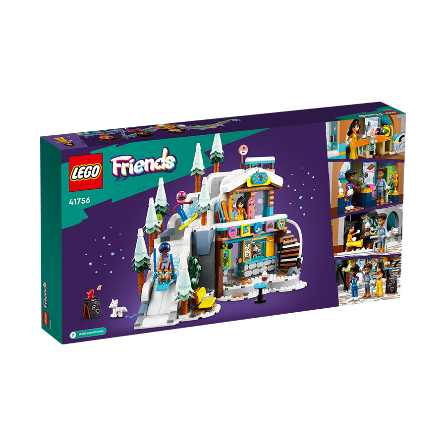 Đồ Chơi Lắp Ráp Tiệm Cà Phê Và Khu Trượt Tuyết LEGO FRIENDS 41756